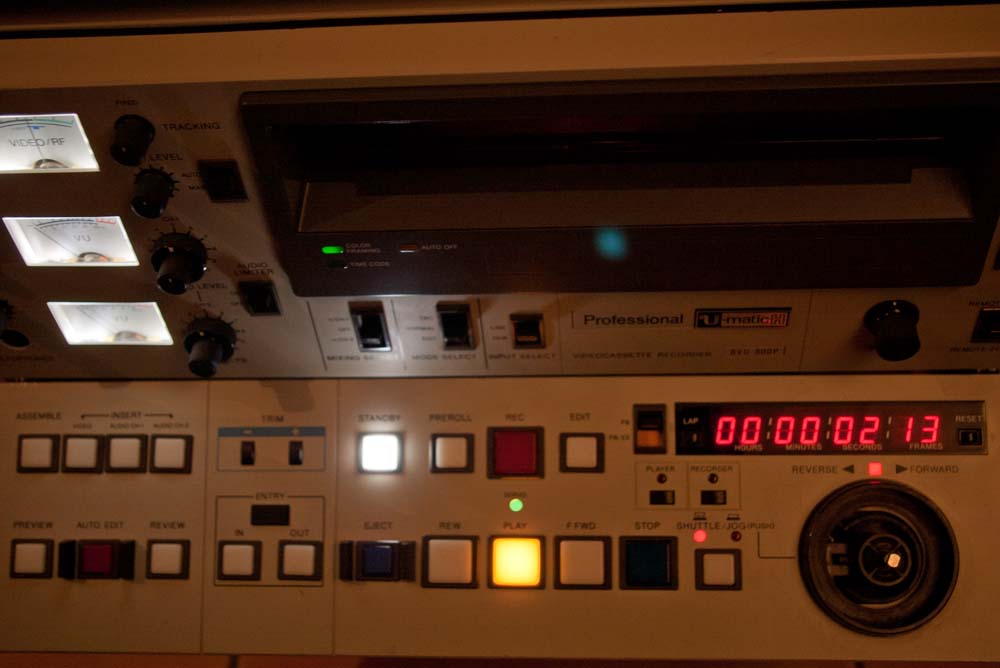BVU800 control panel